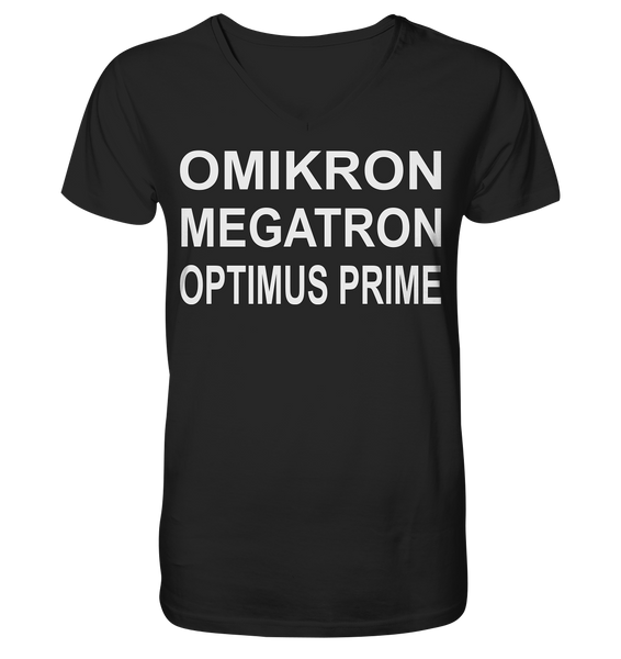 DELTA-OMIKRON-OPTIMUS PRIME - 1 - V-Neck Shirt