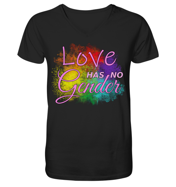 Pride Day - Love has no Gender 002 - V-Neck Shirt