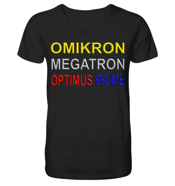 DELTA-OMIKRON-OPTIMUS PRIME - 2 - V-Neck Shirt